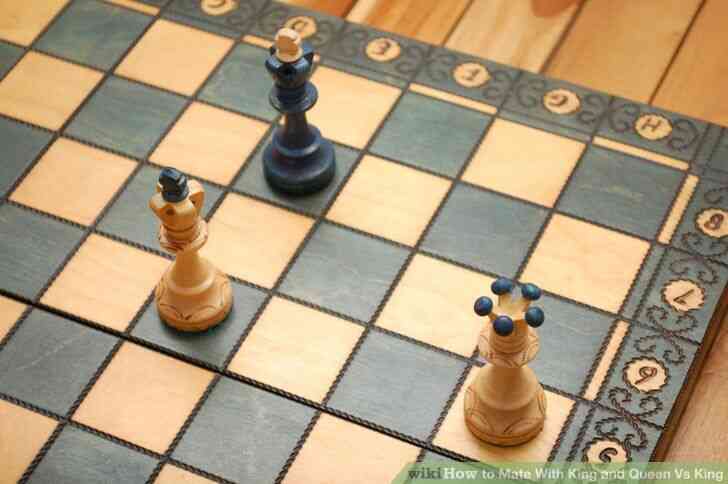 Image intitulée Mate Avec le Roi et la Reine Vs Roi à l